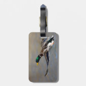 Étiquette À Bagage canard en vol (Dos Vertical)