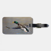 Étiquette À Bagage canard en vol (Dos horizontal)