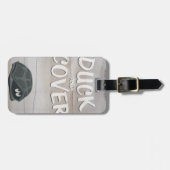 Étiquette À Bagage Canard et couverture (Devant horizontal)