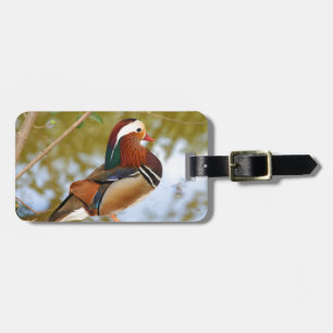 Étiquette À Bagage Canard mandarin