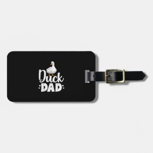 Étiquette À Bagage Canard papa Drôle Eau Ducklage Fermier Dons