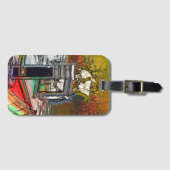 ÉTIQUETTE À BAGAGE CANAUX (Devant Horizontal)