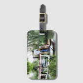 ÉTIQUETTE À BAGAGE CANAUX (Devant Vertical)