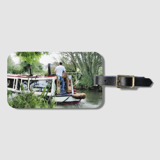 ÉTIQUETTE À BAGAGE CANAUX (Devant Horizontal)