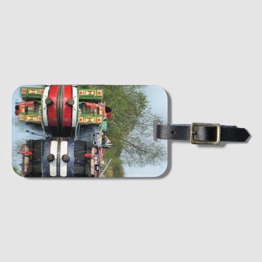 ÉTIQUETTE À BAGAGE CANAUX (Devant Horizontal)