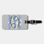 Étiquette À Bagage Cancer (Devant horizontal)