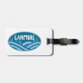 Étiquette À Bagage Canmore Alberta Outdoor (Dos horizontal)