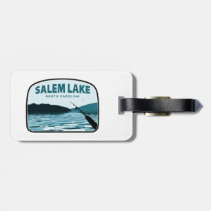 Étiquette À Bagage Canne à pêche du lac Salem Caroline du Nord