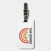 Étiquette À Bagage Cannon Mountain New Hampshire (Devant Vertical)