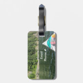 Étiquette À Bagage Canoë-kayak (Dos Vertical)