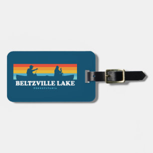 Étiquette À Bagage Canot Beltzville Lake Pennsylvanie