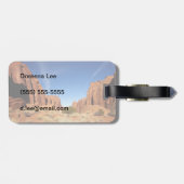 Étiquette À Bagage Canyon de Red Rock (Dos horizontal)