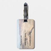 Étiquette À Bagage Canyon du Canyon (Dos Vertical)