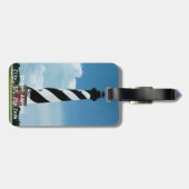 Étiquette À Bagage Cape Hatteras Lighthouse Outer Banks NC (Dos horizontal)