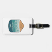 Étiquette À Bagage Cape Lookout National Seaguls (Devant horizontal)