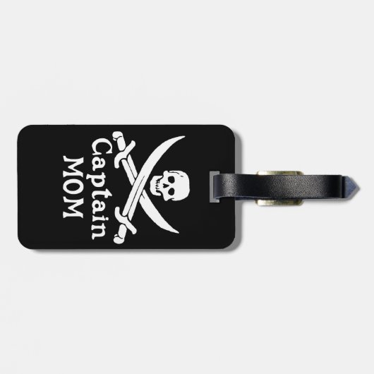 Étiquette À Bagage Capitaine (Dos horizontal)