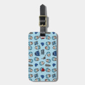 Étiquette À Bagage Capitaine Boomerang Emoji Pattern du peloton | de (Devant Vertical)