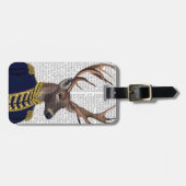 Étiquette À Bagage Capitaine Deer (Devant horizontal)