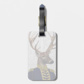 Étiquette À Bagage Capitaine Deer (Dos Vertical)
