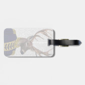 Étiquette À Bagage Capitaine Deer (Dos horizontal)