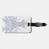 Étiquette À Bagage Capitaine Octopus (Dos horizontal)