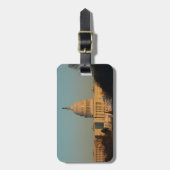 Étiquette À Bagage Capitol à Noël Washington DC Holiday (Devant Vertical)