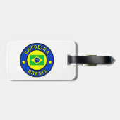 Étiquette À Bagage Capoeira Brésil (Dos horizontal)