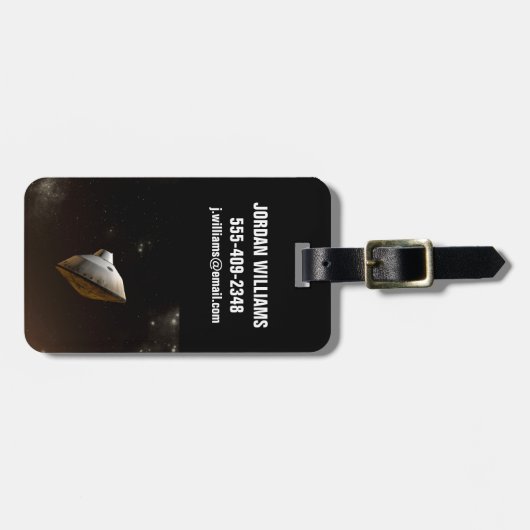 Étiquette À Bagage Capsule d'Aérocoque du Laboratoire des sciences de (Devant horizontal)