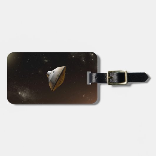 Étiquette À Bagage Capsule d'Aérocoque du Laboratoire des sciences de (Devant horizontal)