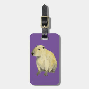 Étiquette À Bagage Capybara