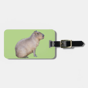 Étiquette À Bagage Capybara