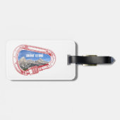 Étiquette À Bagage Carabiner Escalade Grand Tetons (Dos horizontal)