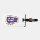 Étiquette À Bagage Carabiner Escalade Smoke Bluffs (Dos horizontal)