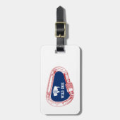 Étiquette À Bagage Carabiner Escalade Wild Iris (Devant Vertical)