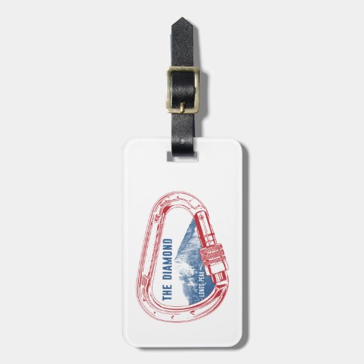 Étiquette À Bagage Carabines de Long (Devant Vertical)