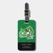 Étiquette À Bagage Carapace | Shell On ! (Devant Vertical)