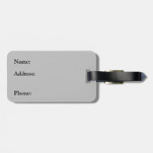 Étiquette À Bagage Cardinal d'hiver sur mesure (Dos horizontal)