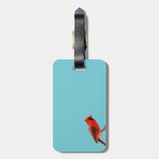 Étiquette À Bagage Cardinal(s) (Dos Vertical)