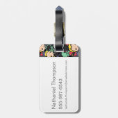 Étiquette À Bagage Caricature Harry Potter Mangeurs de mort Toss Moti (Dos Vertical)