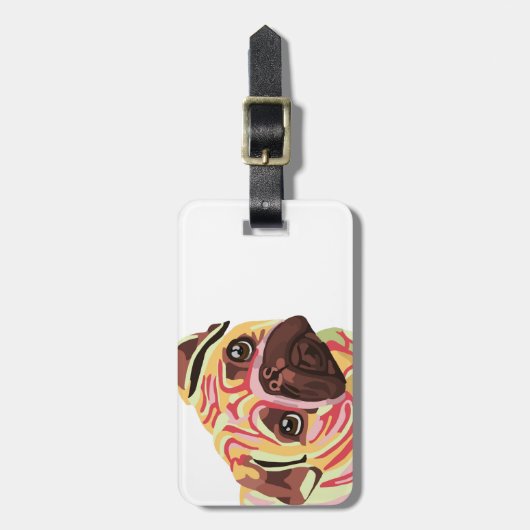 Étiquette À Bagage Carlin (Devant Vertical)