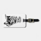 Étiquette À Bagage Carlin (Devant horizontal)