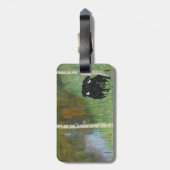 Étiquette À Bagage Carlin Chien mignon Gustav Klimt Forest (Dos Vertical)