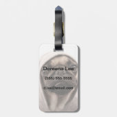 Étiquette À Bagage Carlin Dans Un Sweat - shirt à capuche (Dos Vertical)