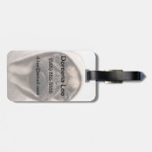 Étiquette À Bagage Carlin Dans Un Sweat - shirt à capuche (Dos horizontal)