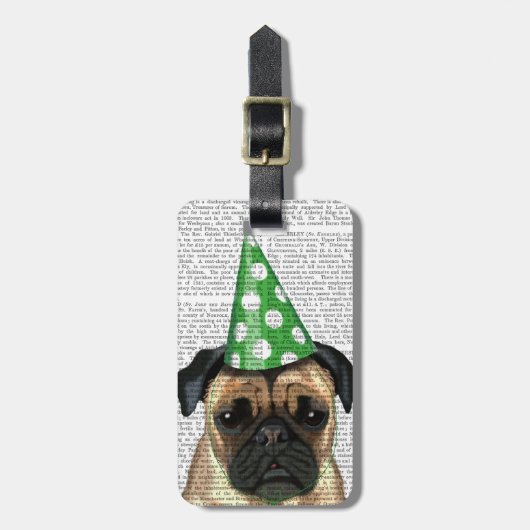 Étiquette À Bagage Carlin de partie 2 (Devant Vertical)