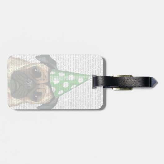 Étiquette À Bagage Carlin de partie 2 (Dos horizontal)