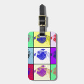 Étiquette À Bagage Carlin mignon génial (Devant Vertical)