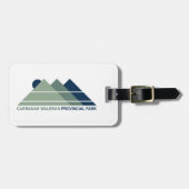 Étiquette À Bagage Carmanah Walbran Parc provincial Mountain Sun (Devant horizontal)