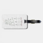 Étiquette À Bagage Carnation italienne 6 (Dos horizontal)