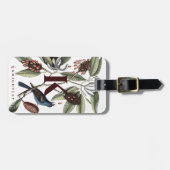 Étiquette À Bagage *Carolina Porch* d'accessoires de monogramme (Devant horizontal)